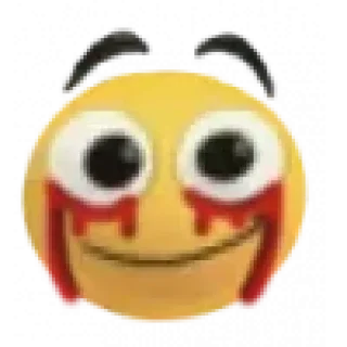 Телеграм стикер 🙂 настоящие эмодзи крутых @