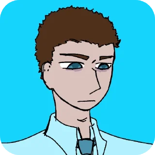 Telegram sticker 🩵 Портреты укурышей