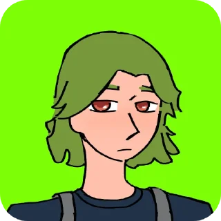 Telegram sticker 💚 Портреты укурышей