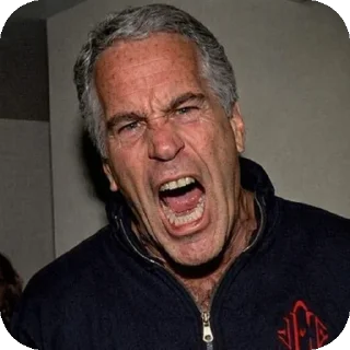 Telegram sticker 😡 Эпштейн: by @kinzmaa