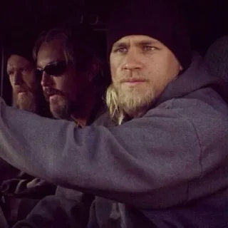 Telegram sticker 😐 Sons of Anarchy ¦ @figurinhasWa