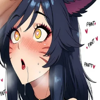 Telegram sticker 😮 👉👈