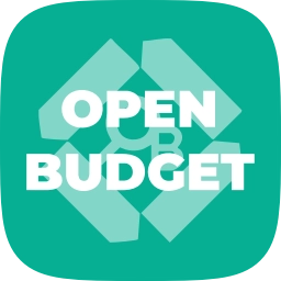 Sticker 🥶 OpenBudget by @design_mvp