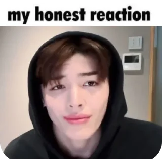 Телеграм стикер 👍 Woonhak is my husband♥️