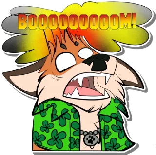 Video sticker 🤯 🍀 Lucky Fox 🦊 Misc @TheLuckyFox