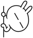 Video sticker 😑 Tuzki