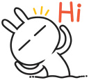 Video sticker 😀 Tuzki