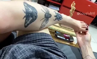 Video sticker 👣 👣@Lovelylittl Foot Worship👣