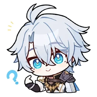 Telegram sticker ❓ Phainon @stickersMH