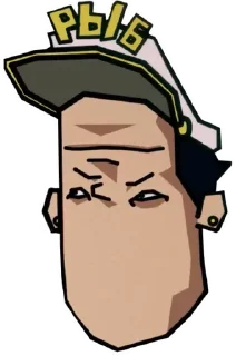 Телеграм стикер 😮 ЖОТАРО х ЖОСКИЙ :: @fStikBot