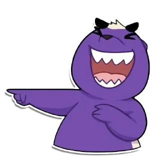 Telegram sticker 😂 hUNNy badger @UNNFinance