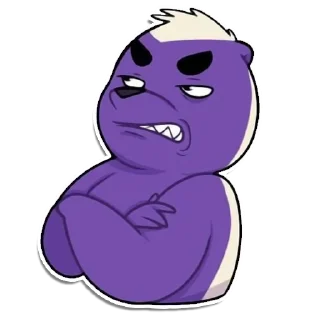 Sticker 🤨 hUNNy badger @UNNFinance