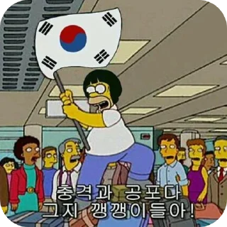 Telegram sticker 📚 Make Korea Great Again