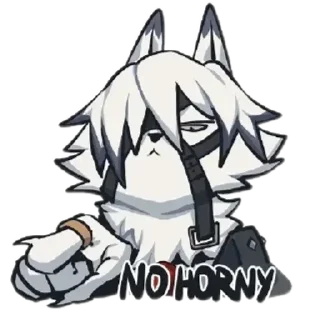 Telegram sticker 😊 Von Lycaon (zzz, zenless zone zero)