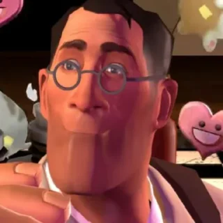 Telegram sticker 🥰 Горячие мужчины / тф2