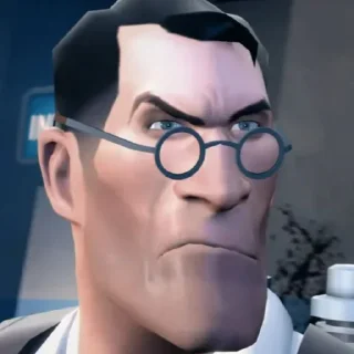 Telegram sticker 😡 Горячие мужчины / тф2