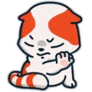 Video sticker 🫸 marsey the cat