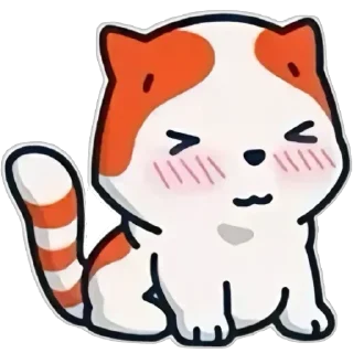 Telegram sticker ☺ marsey the cat
