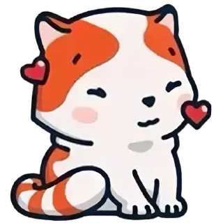 Telegram sticker 🥰 marsey the cat
