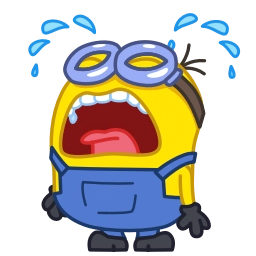 Sticker 😭 Minions @TgEmojis