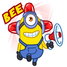 Sticker 📣 Minions @TgEmojis