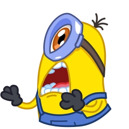 Sticker 😱 Minions @TgEmojis
