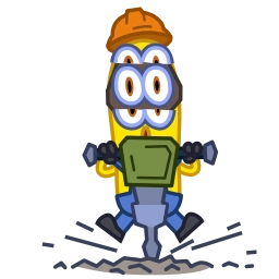 Sticker 😶 Minions @TgEmojis