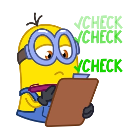 Sticker ☑️ Minions @TgEmojis