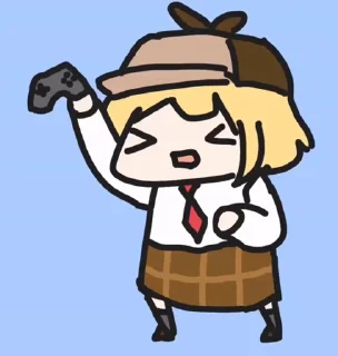 Telegram sticker 🎮 Amelia Waston | @Onishiki