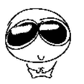 Telegram sticker 👓 Me @Glatteis