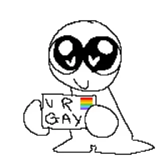 Telegram sticker 👤 Me @Glatteis
