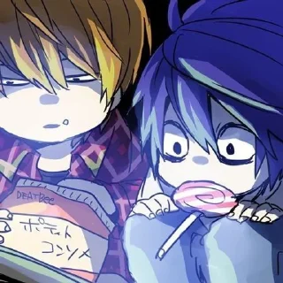 Telegram sticker 🌟 L Lawliet :: @fStikBot
