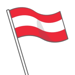 Sticker 🇦🇹 Флаги @Emoji_Statuses