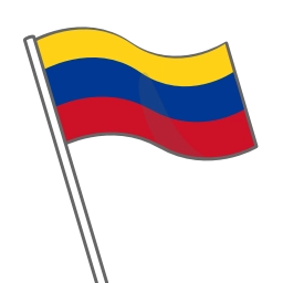 Sticker 🇨🇴 Флаги @Emoji_Statuses