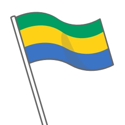 Sticker 🇬🇦 Флаги @Emoji_Statuses