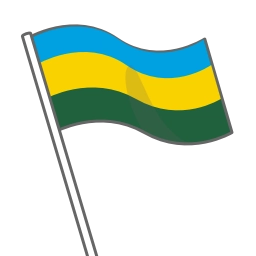 Sticker 🇷🇼 Флаги @Emoji_Statuses