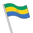 Video sticker 🇬🇦 Флаги @Emoji_...