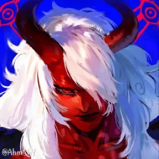 Telegram sticker 😈 - ᗷY @ahMshY 𓉮 . Imu Sama