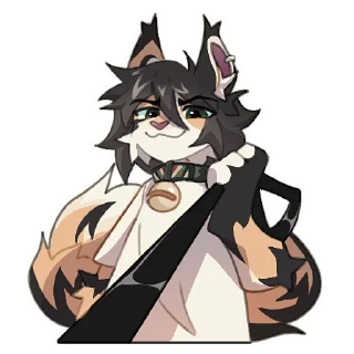 Telegram sticker 🦮 Misha