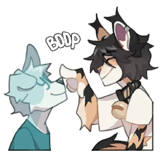 Telegram sticker 👃 Misha