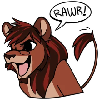 Telegram sticker 😼 Derpy Rava