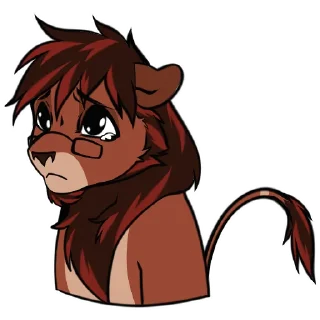 Telegram sticker 🥺 Derpy Rava