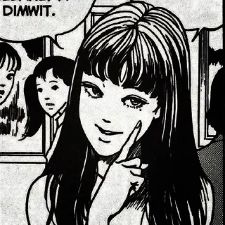 Sticker 🫀 tomie better than you: @avveui