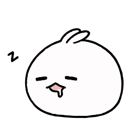 Telegram sticker 😪 Snowball Rabbit - @TodorokiShouto