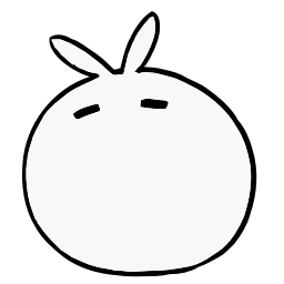 Telegram sticker 😶 Snowball Rabbit - @TodorokiShouto