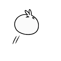 Telegram sticker 😆 Snowball Rabbit - @TodorokiShouto