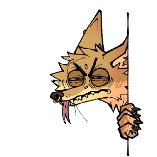 Telegram sticker 🫡 piercing yote