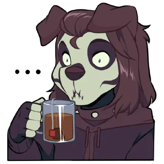 Телеграм стикер 😱 Slasher 0.1