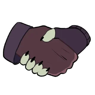 Телеграм стикер 🤝 Slasher 0.1