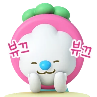 Telegram sticker 💬 아보와 후룻후룻 친구들 By @KakaoEmoticon